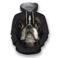 3D All Over Print Boston Terrier Face-Apparel-NTT-Hoodie-S-Vibe Cosy™