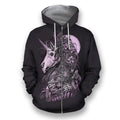 3D All Over Print Dark Unicorn-Apparel-NTT-Zip-S-Vibe Cosy™