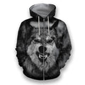 3D All Over Print Amazing Wolf-Apparel-NTT-Zipped Hoodie-S-Vibe Cosy™