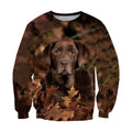 3D All Over Print Black Labrador Retriever-Apparel-NTT-Sweatshirt-S-Vibe Cosy™