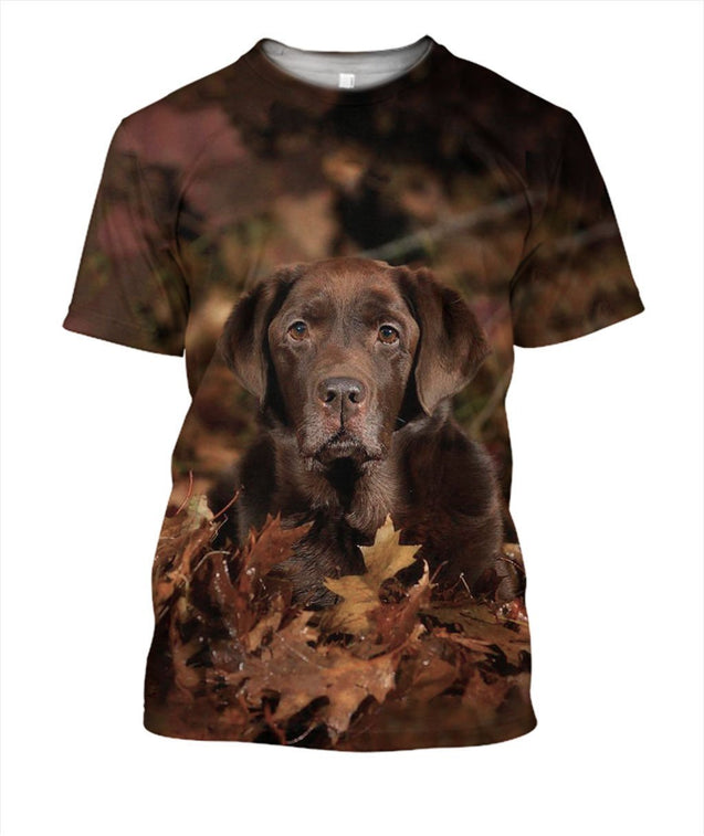 3D All Over Print Black Labrador Retriever-Apparel-NTT-T-Shirt-S-Vibe Cosy™