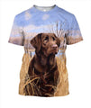 3D All Over Print Black Labrador Retriever In The Field-Apparel-NTT-T-Shirt-S-Vibe Cosy™