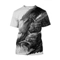 3D All Over Print A Flock Of Wild Wolves-Apparel-NTT-T-Shirt-S-Vibe Cosy™