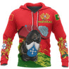 Portugal Special Hoodie Portuguese Water Dog Musketeer NVD1031-Apparel-Dung Van-Hoodie-S-Vibe Cosy™