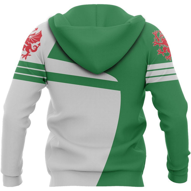 Wales Sport Hoodie - Premium Style PL-Apparel-PL8386-Hoodie-S-Vibe Cosy™