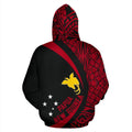 Papua New Guinea Polynesian Zip-Up Hoodie - Circle Style 04 - J4-NVD1070-Apparel-Amazing Hoodie-Zip Hoodie-S-Vibe Cosy™