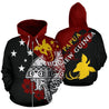 Papua New Guinea Polynesian Hoodie J9 NVD1075-Apparel-Ocean Hoodie-Zip Hoodie-S-Vibe Cosy™