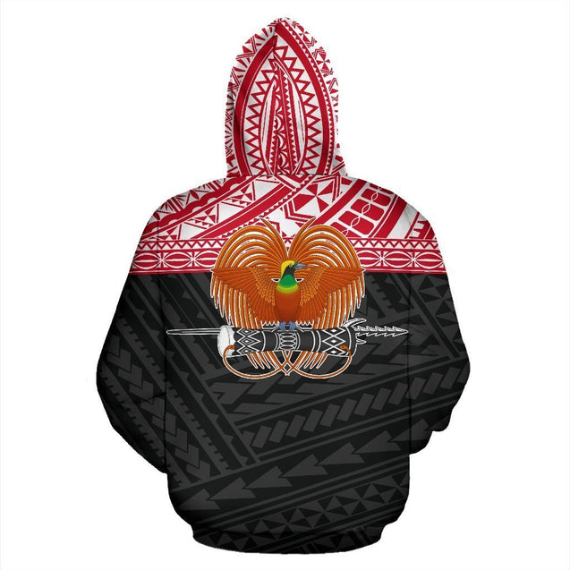 Papua New Guinea All Over Hoodie - BN01-NVD1076-Apparel-Ocean Hoodie-Hoodie-S-Vibe Cosy™