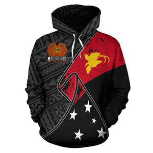 Papua New Guinea Special Grunge Flag Pullover Hoodie A7 NVD1087-Apparel-Ocean Hoodie-Hoodie-S-Vibe Cosy™