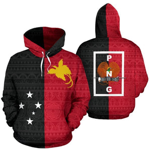 Papua New Guinea Tattoo Hoodie K5 NVD1089-Apparel-Ocean Hoodie-Hoodie-S-Vibe Cosy™