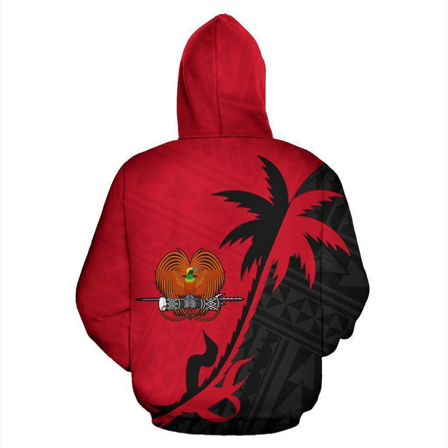 Papua New Guinea Coconut Tree Hoodie K4 NVD1096-Apparel-Ocean Hoodie-Hoodie-S-Vibe Cosy™