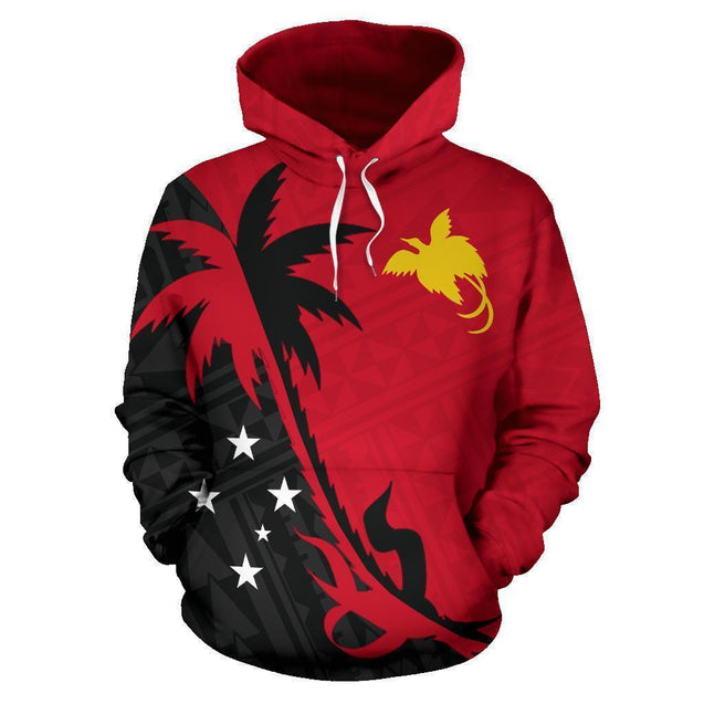 Papua New Guinea Coconut Tree Hoodie K4 NVD1096-Apparel-Ocean Hoodie-Hoodie-S-Vibe Cosy™