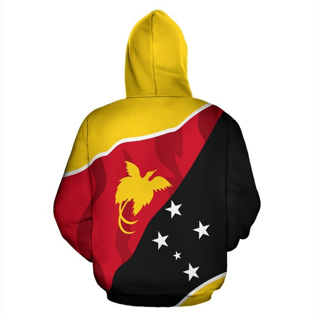 Papua New Guinea Hoodie Flag Fly In Me Th72 NVD1099-Apparel-Ocean Hoodie-Hoodie-S-Vibe Cosy™