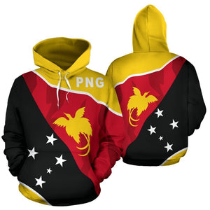 Papua New Guinea Hoodie Flag Fly In Me Th72 NVD1099-Apparel-Ocean Hoodie-Hoodie-S-Vibe Cosy™