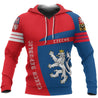 Czech Republic Lion Sport Hoodie - Premium Style NVD1163-Apparel-Dung Van-Hoodie-S-Vibe Cosy™