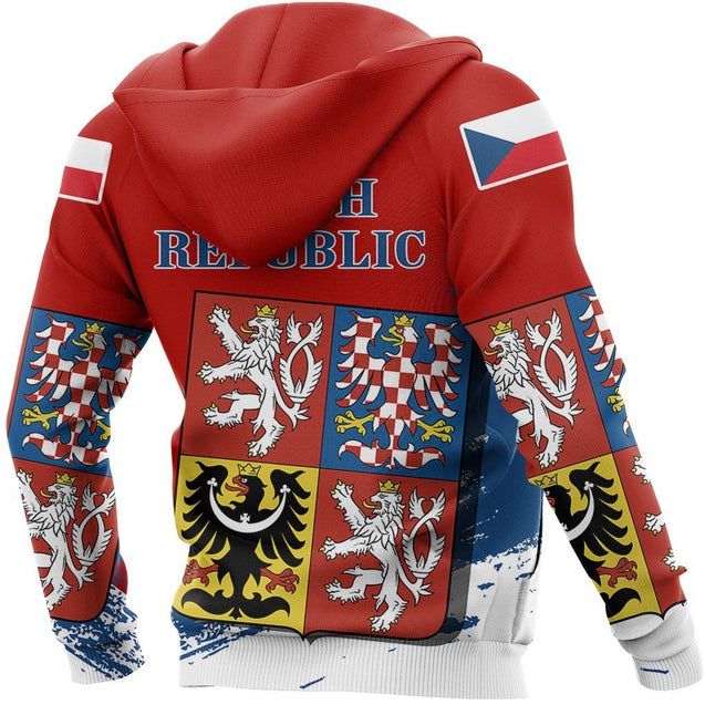 Czech Republic Special Hoodie NVD1164-Apparel-Dung Van-Hoodie-S-Vibe Cosy™