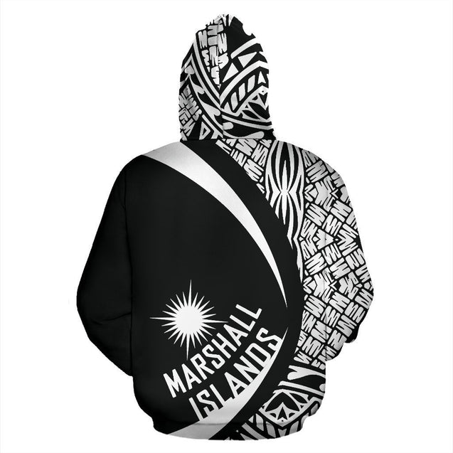 Marshall Islands Polynesian Hoodie - Circle Style NVD1174-Apparel-Amazing Hoodie-Hoodie-S-Vibe Cosy™