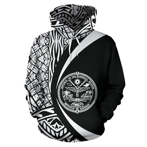 Marshall Islands Polynesian Hoodie - Circle Style NVD1174-Apparel-Amazing Hoodie-Hoodie-S-Vibe Cosy™