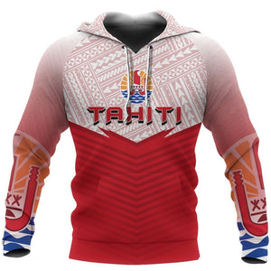 Tahiti French Polynesia Hoodie - Energy Style NVD1200-Apparel-Dung Van-Hoodie-S-Vibe Cosy™