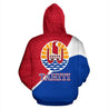 Tahiti French Polynesia All Over Hoodie - Split Style NVD1201-Apparel-Dung Van-Hoodie-S-Vibe Cosy™