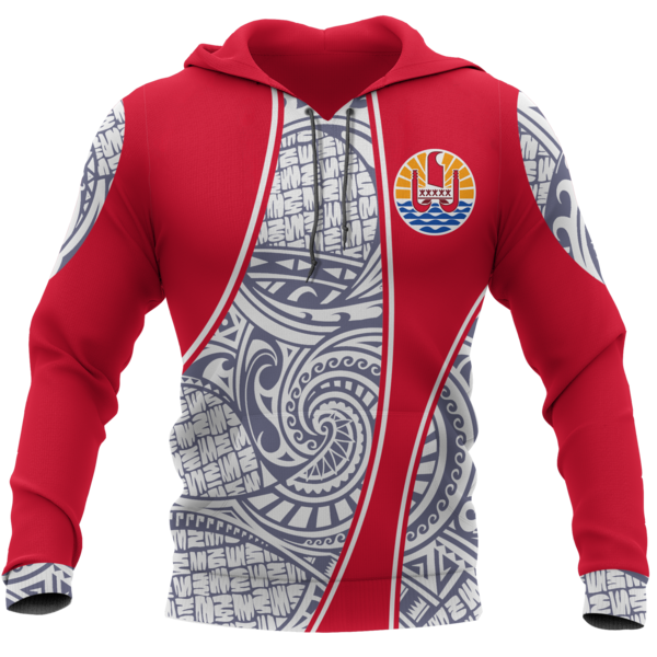 French Polynesia Hoodie Gash Style NVD1210-Apparel-Dung Van-Hoodie-S-Vibe Cosy™