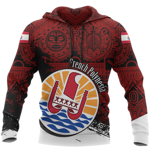 French Polynesia Special Hoodie NVD1221-Apparel-Dung Van-Hoodie-S-Vibe Cosy™