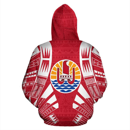 Tahiti All Over Hoodie - Tattoo Style NVD1222-Apparel-Dung Van-Hoodie-S-Vibe Cosy™