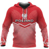 Poland Flag Hoodie - Energy Style NVD1227 !-Apparel-Dung Van-Hoodie-S-Vibe Cosy™