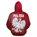 Poland Coat of Arms Hoodie - Center Style NVD1229 !-Apparel-Dung Van-Hoodie-S-Vibe Cosy™