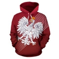 Poland Coat of Arms Hoodie - Center Style NVD1229 !-Apparel-Dung Van-Hoodie-S-Vibe Cosy™