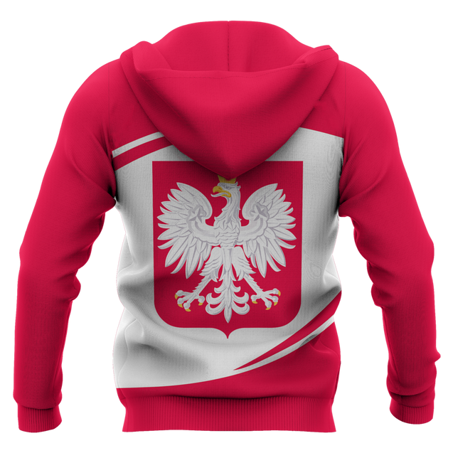 Poland Flag Ellipse Style NVD1232 !-Apparel-Dung Van-Hoodie-S-Vibe Cosy™