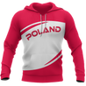 Poland Flag Ellipse Style NVD1232 !-Apparel-Dung Van-Hoodie-S-Vibe Cosy™