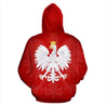 Poland is in My DNA Zip Up Hoodie NVD1236 !-Apparel-Dung Van-Hoodie-S-Vibe Cosy™