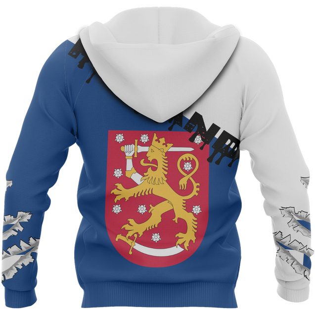 Finland - Brown Bear Special Hoodie NVD1257-Apparel-Dung Van-Hoodie-S-Vibe Cosy™