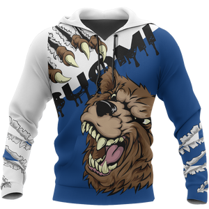 Finland - Brown Bear Special Hoodie NVD1257-Apparel-Dung Van-Hoodie-S-Vibe Cosy™