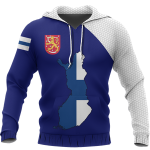 Finland Map Special Pullover Hoodie NVD1261-Apparel-Dung Van-Hoodie-S-Vibe Cosy™