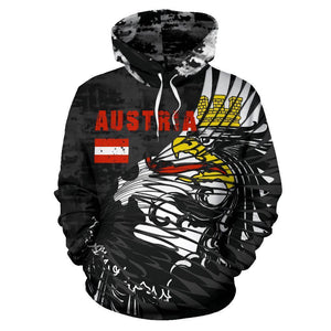 Austria Wings Tie Dye Hoodie NVD1265-Apparel-Dung Van-Hoodie-S-Vibe Cosy™