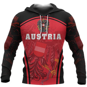 Austria Hoodie - Sport Style NVD1271-Apparel-Dung Van-Hoodie-S-Vibe Cosy™