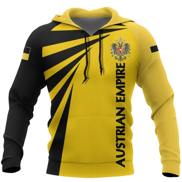 Austrian Empire Hoodie Coat Of Arms NVD1272-Apparel-Dung Van-Hoodie-S-Vibe Cosy™