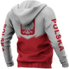 Poland Flag Hoodie - Energy Style NVD1285-Apparel-Dung Van-Hoodie-S-Vibe Cosy™