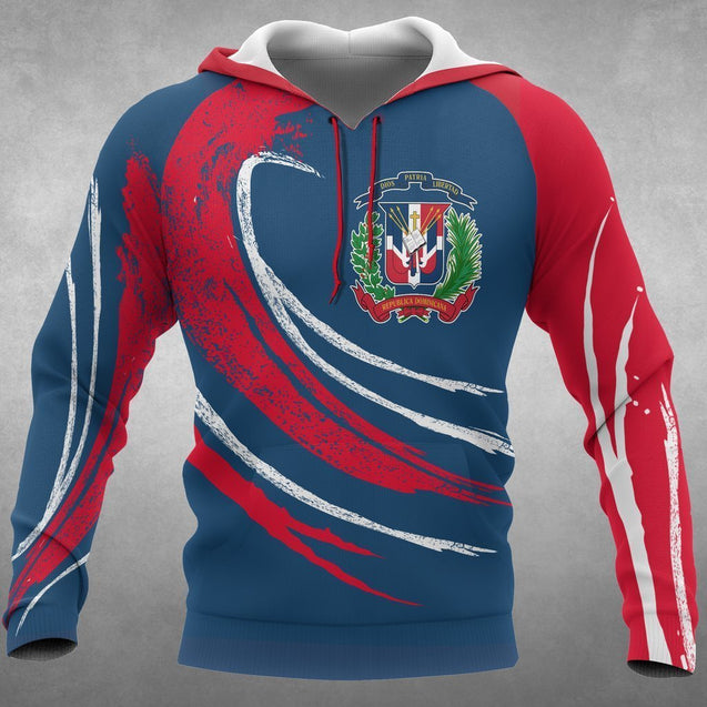 Dominican Republic Sport Hoodie NVD1289-Apparel-Dung Van-Hoodie-S-Vibe Cosy™