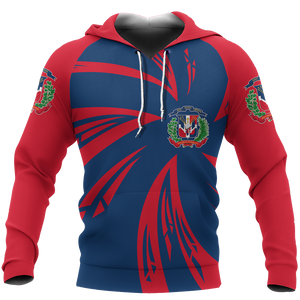 Dominican Republic Sport Hoodie - Cyclone Style NVD1291-Apparel-Dung Van-Hoodie-S-Vibe Cosy™