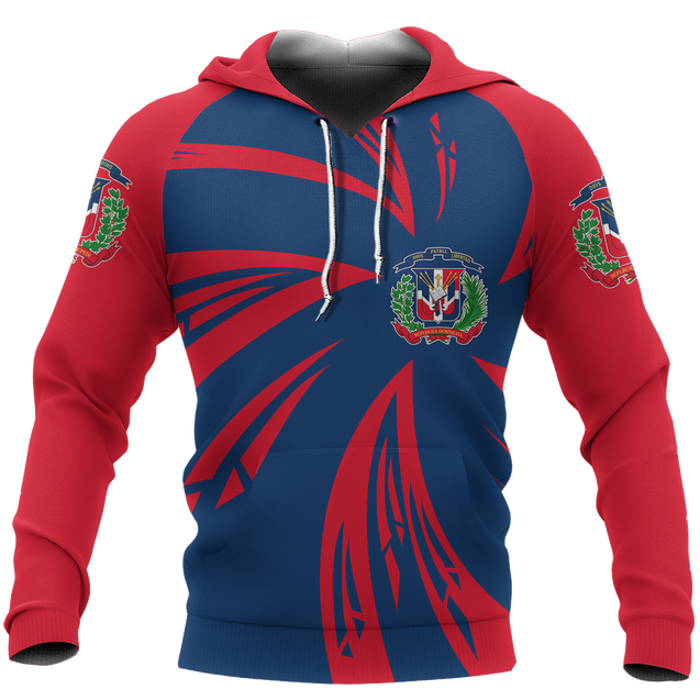 Dominican Republic Sport Hoodie - Cyclone Style NVD1291-Apparel-Dung Van-Hoodie-S-Vibe Cosy™