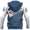 Dominican Republic Map Sport Hoodie - Stroke Style NVD1293-Apparel-Dung Van-Hoodie-S-Vibe Cosy™