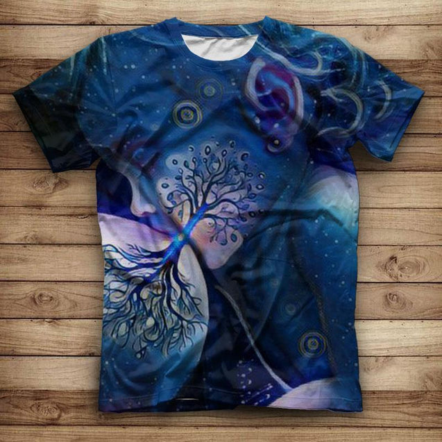 Tree of Life Tee NVD1311-Apparel-Dung Van-T-Shirt-S-Vibe Cosy™