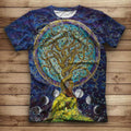 Tree of Life Tee NVD1313-Apparel-Dung Van-T-Shirt-S-Vibe Cosy™