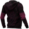 Polynesian Hoodie Tattoo Style Pink NVD1335-Apparel-Dung Van-Hoodie-S-Vibe Cosy™