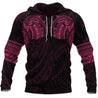 Polynesian Hoodie Tattoo Style Pink NVD1335-Apparel-Dung Van-Hoodie-S-Vibe Cosy™