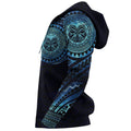 Polynesian Tiki Face™ Tattoo Style Hoodie Special Version NVD1341-Apparel-Dung Van-Hoodie-S-Vibe Cosy™
