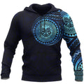 Polynesian Tiki Face™ Tattoo Style Hoodie Special Version NVD1341-Apparel-Dung Van-Hoodie-S-Vibe Cosy™